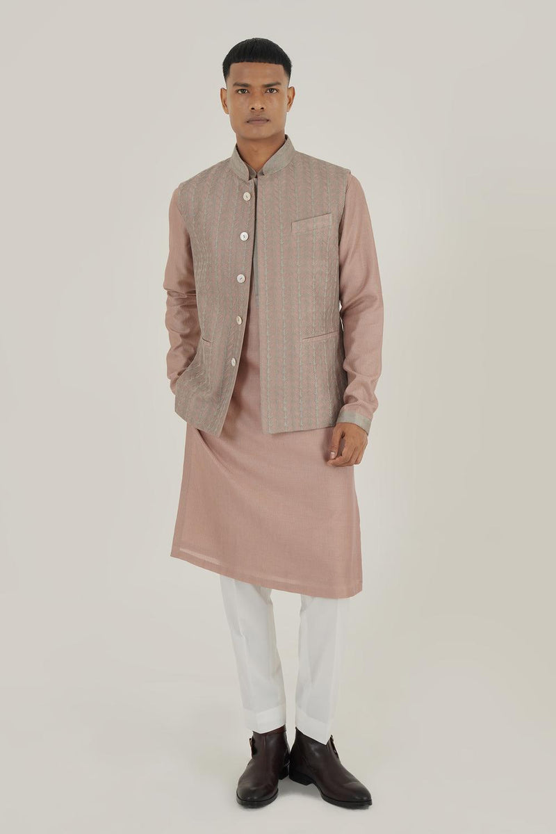 Thread Embroidered Jawahar Jacket