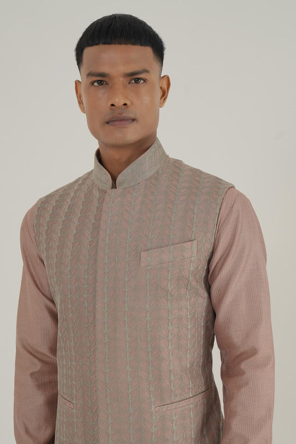 Thread Embroidered Jawahar Jacket