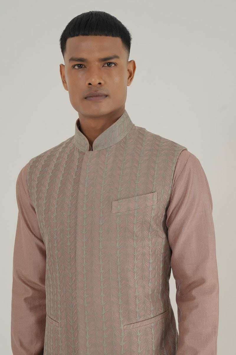 Thread Embroidered Jawahar Jacket