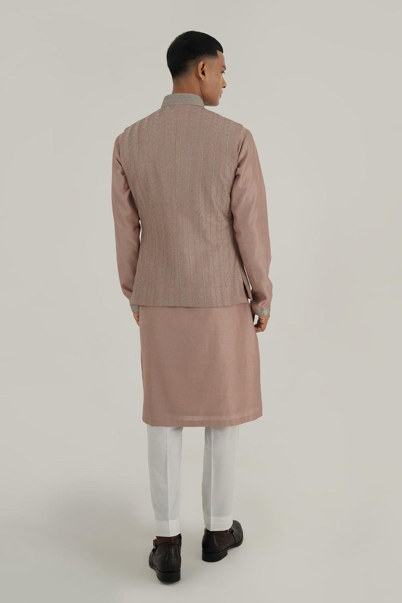 Thread Embroidered Jawahar Jacket