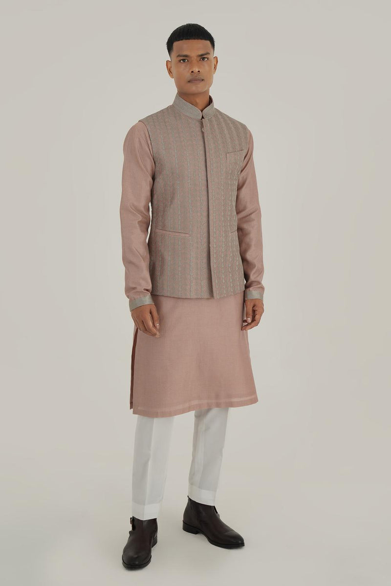 Thread Embroidered Jawahar Jacket