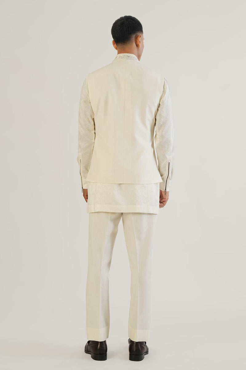 Metallic Embroidered Jawahar Jacket