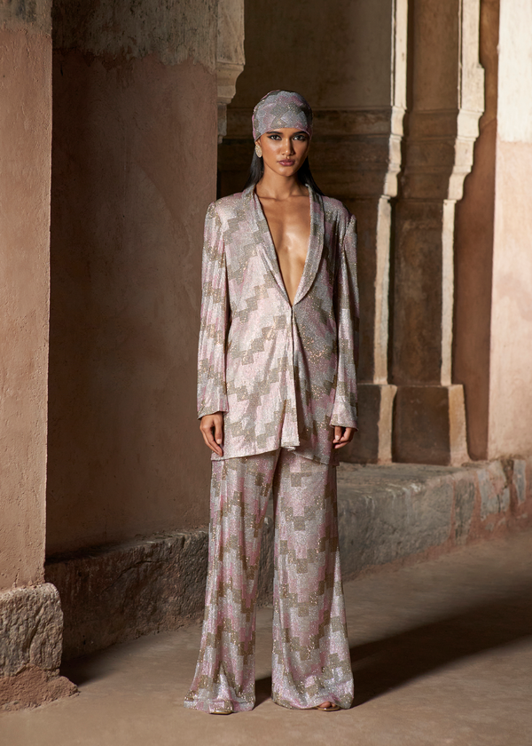 Farhana Blazer and Pants Set