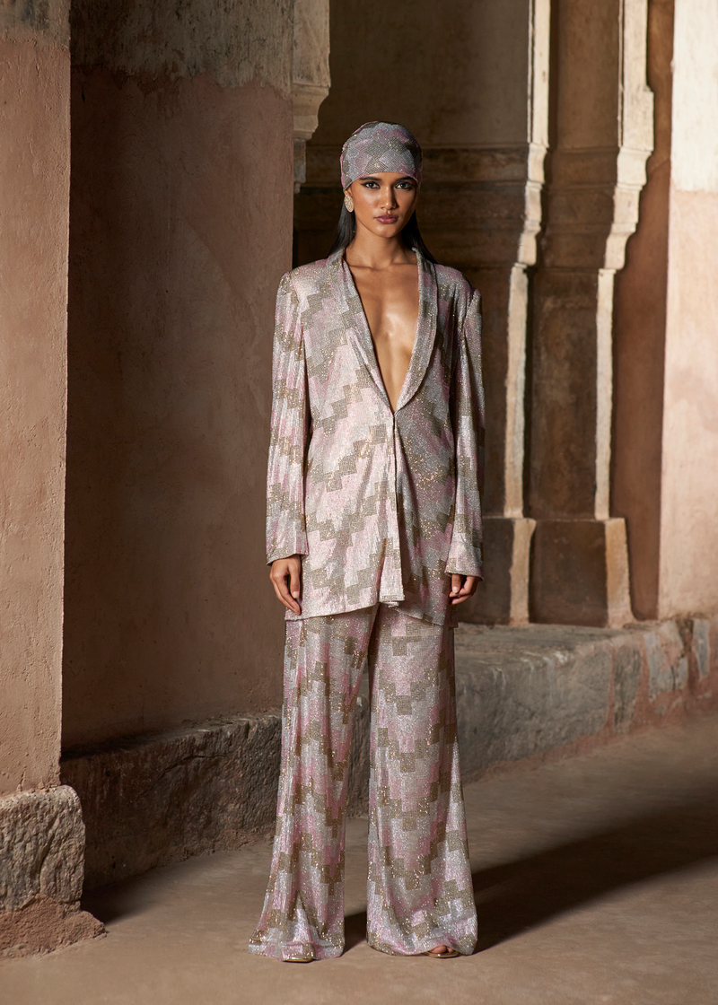 Farhana Blazer and Pants Set