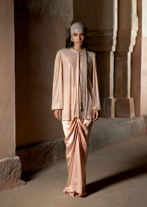 Ashra Tunic and Skirt Set