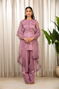 Lavender Kurta Set
