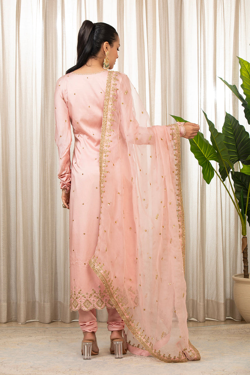 Sonam Pink Kurta Set