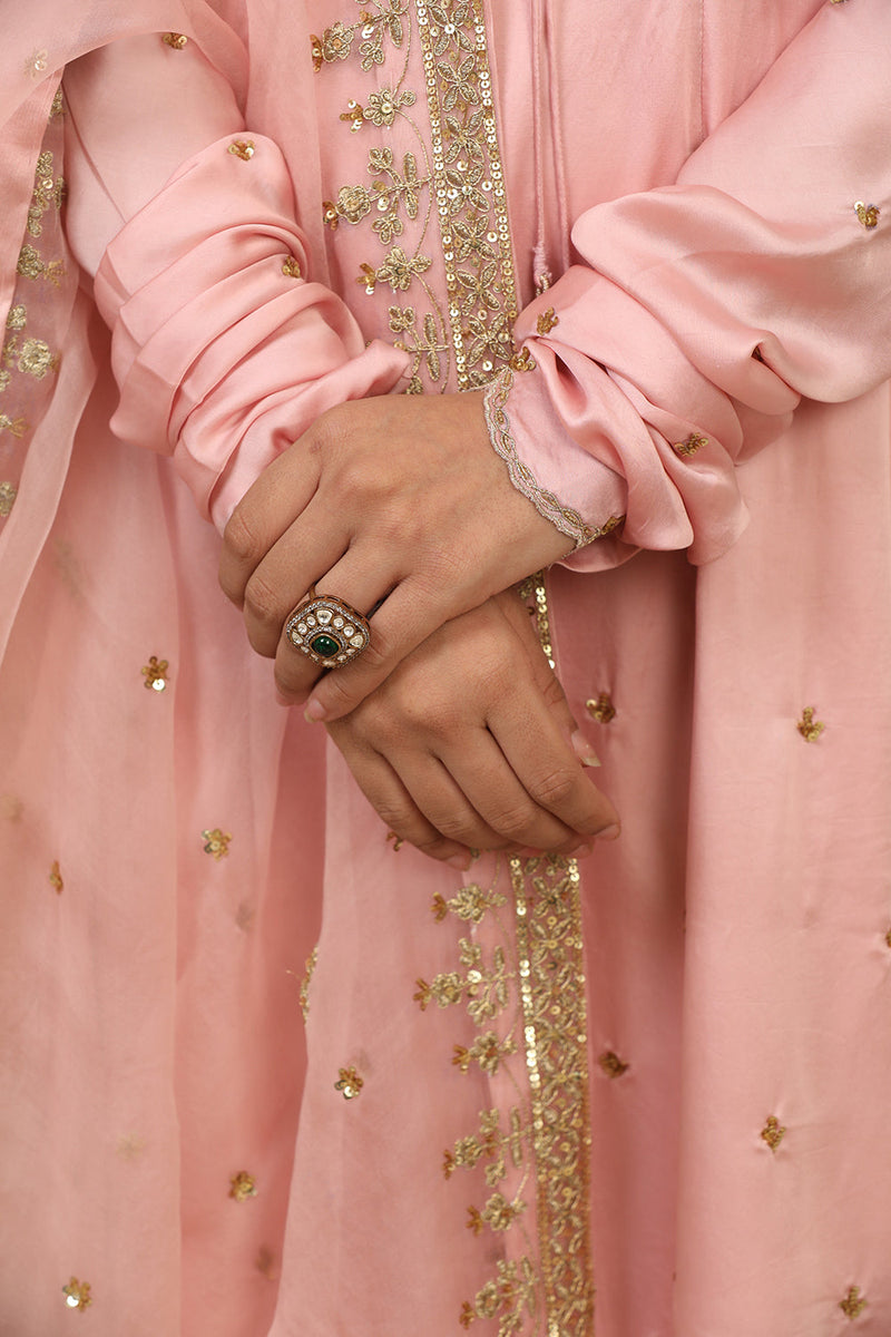 Sonam Pink Kurta Set