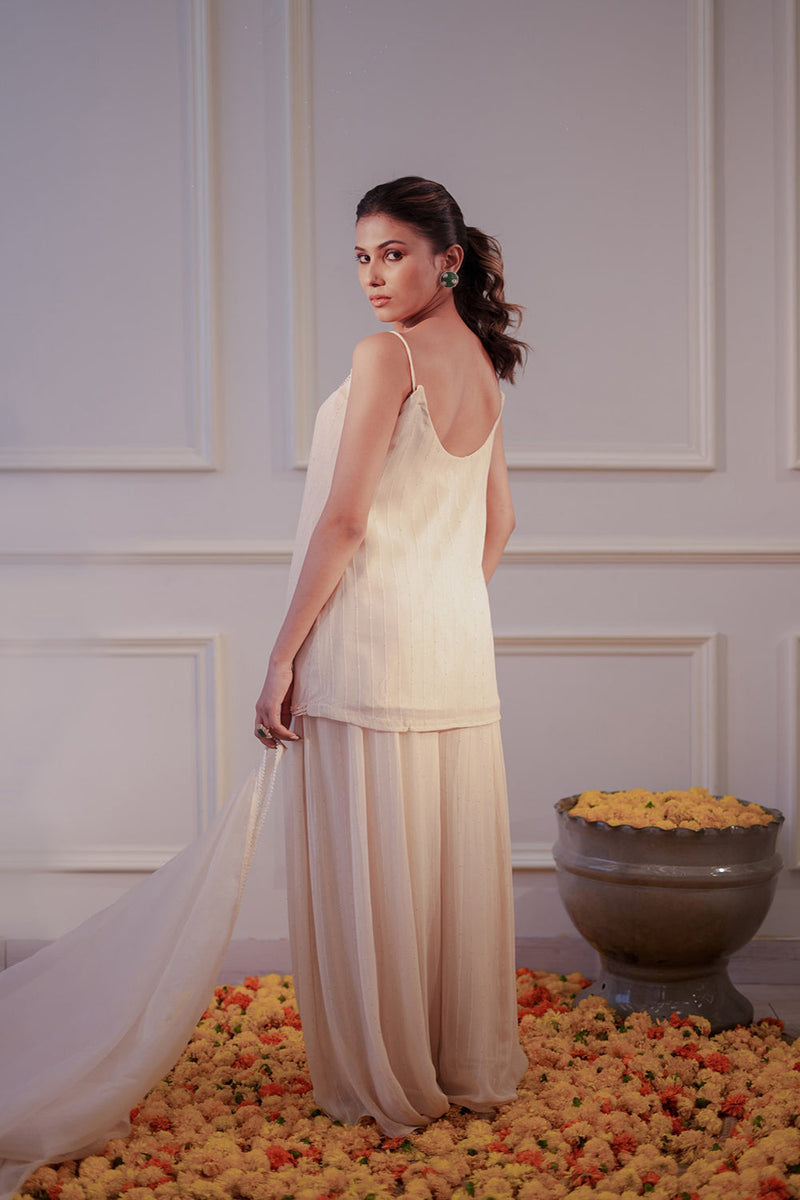 Ivory Sequin Kurta