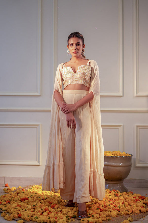 Ivory Sequin Kurta