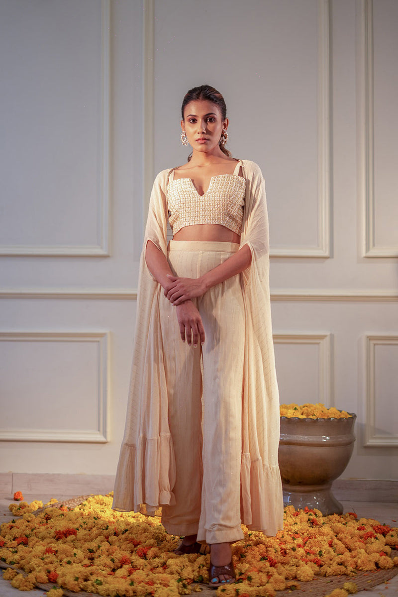 Ivory Sequin Kurta