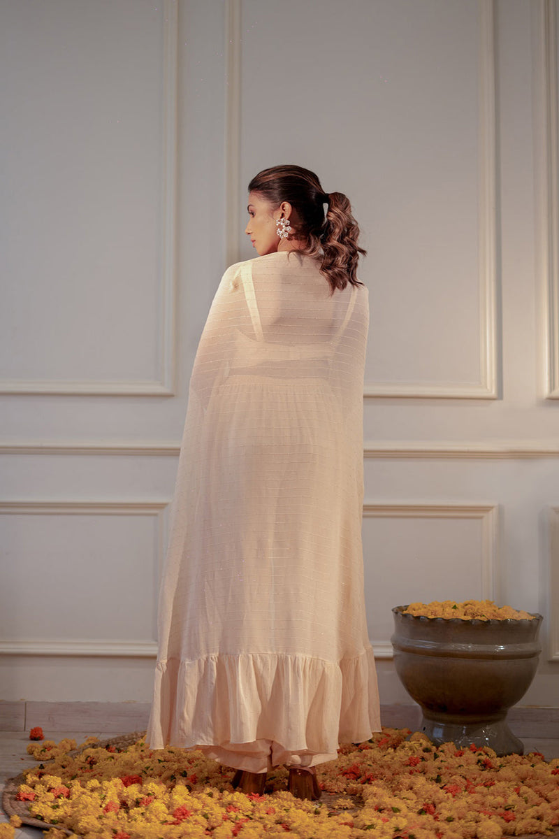 Ivory Sequin Kurta