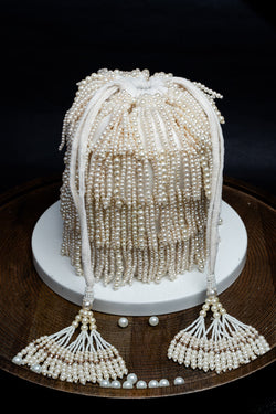 Gilt Raindrops White