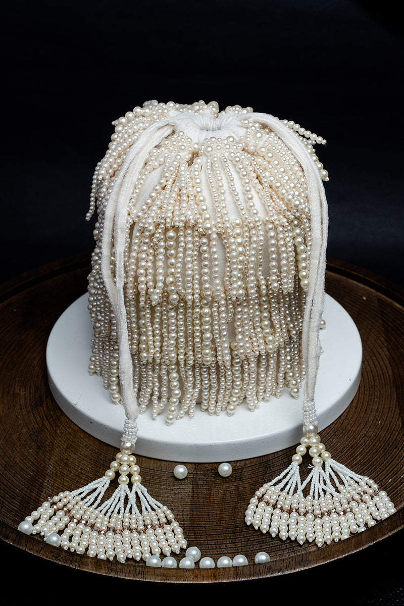 Gilt Raindrops White