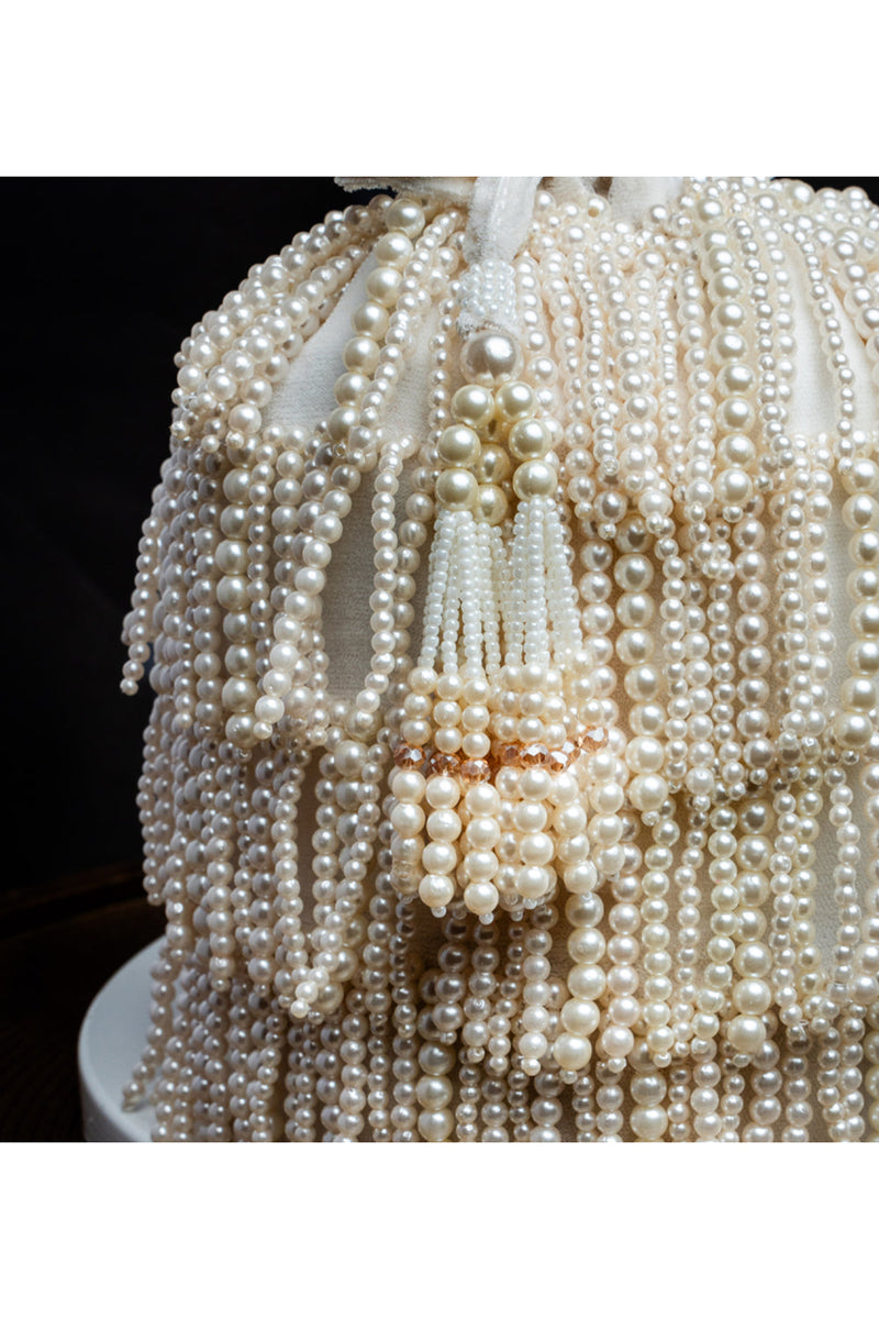 Gilt Raindrops White