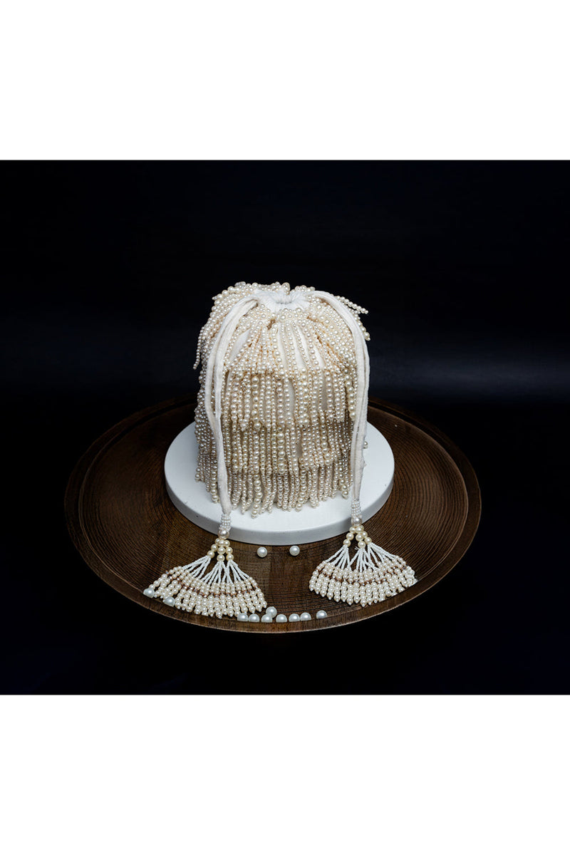Gilt Raindrops White