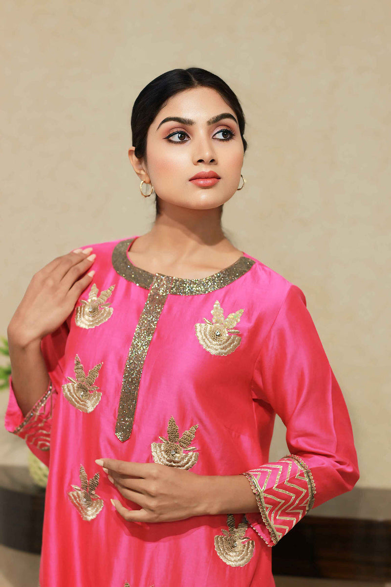Iraza gota patti a-line suit