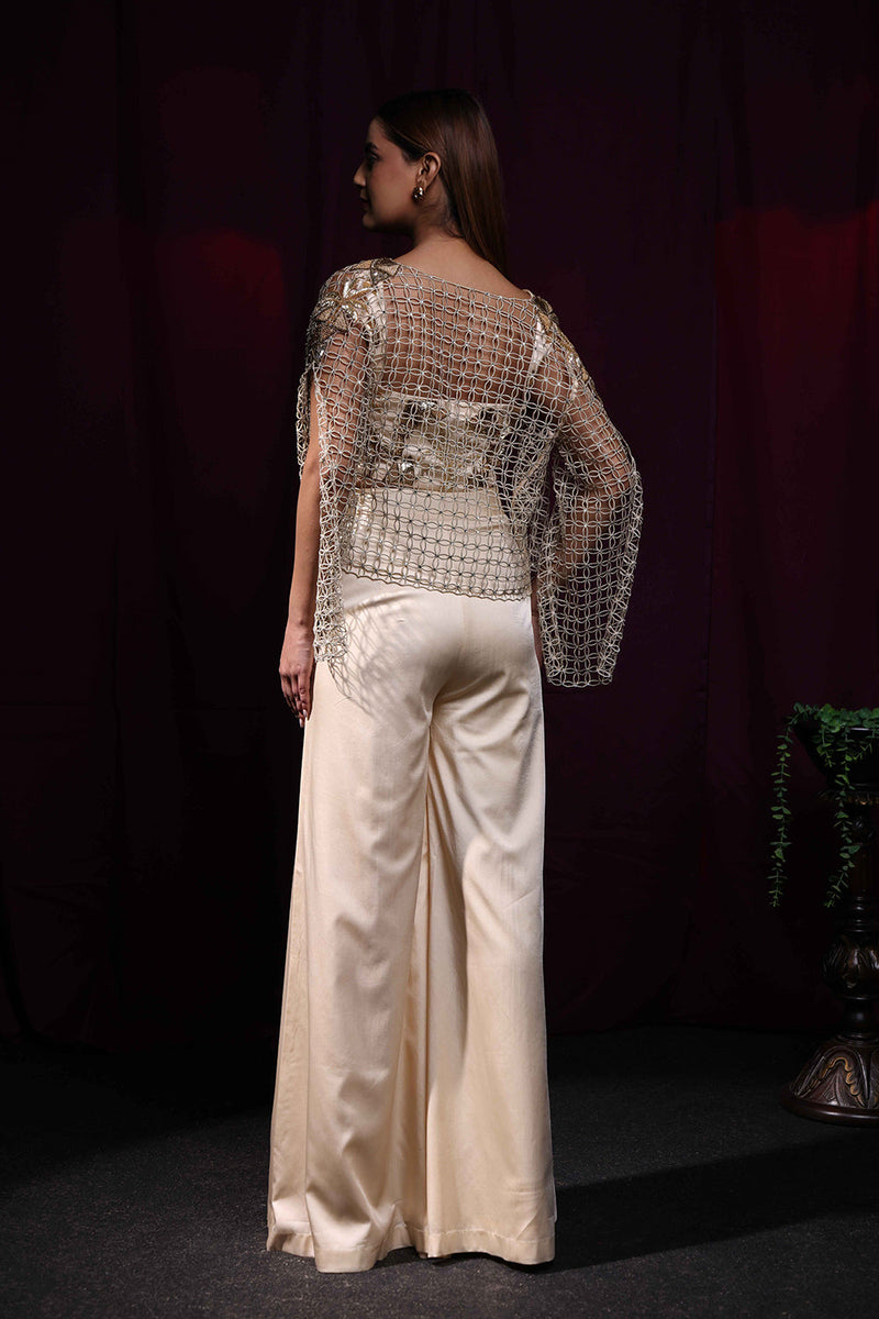 Qasr div pants cutwork jacket