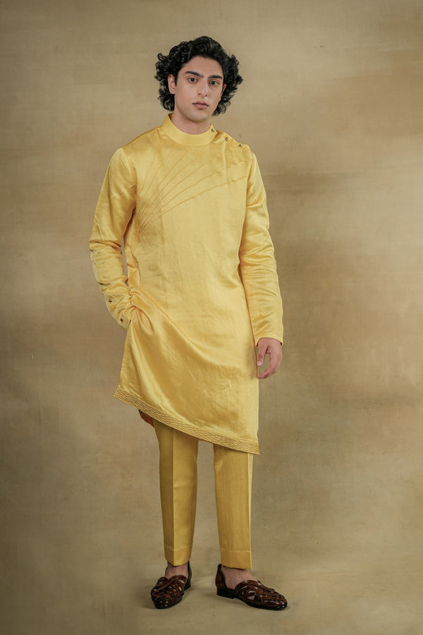 Lemon Yellow Kurta Set