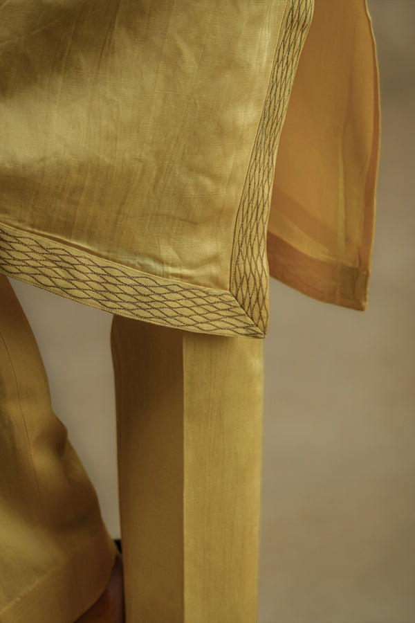 Lemon Yellow Kurta Set