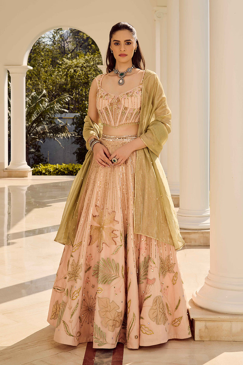 Misty Forest Lehenga Set
