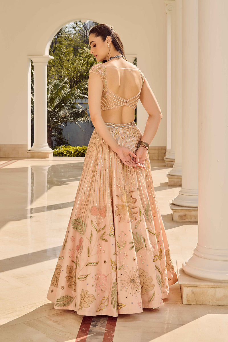 Misty Forest Lehenga Set