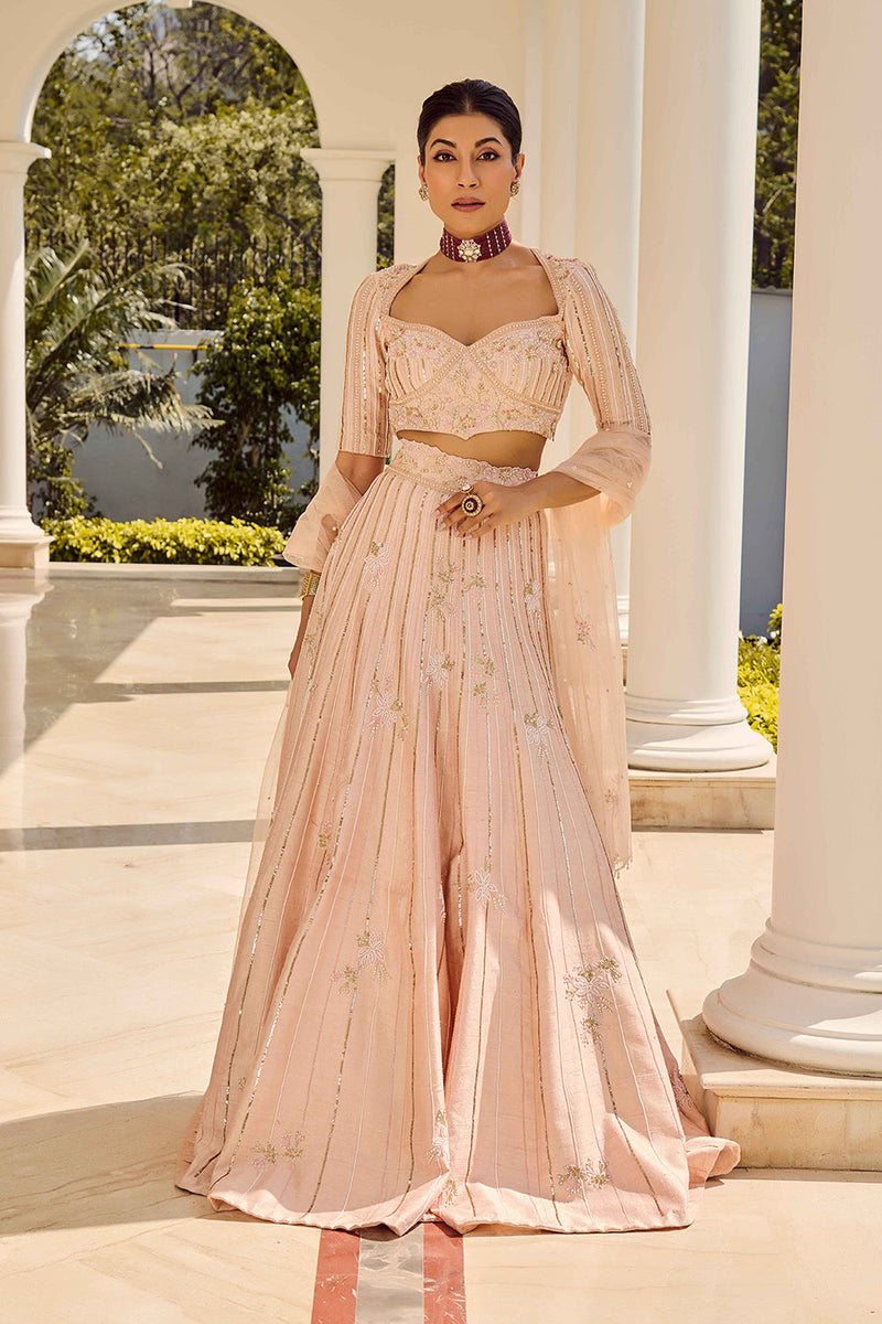Misty Haze Lehenga Set