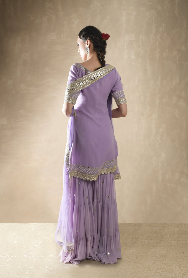 Lilac Kurta Set