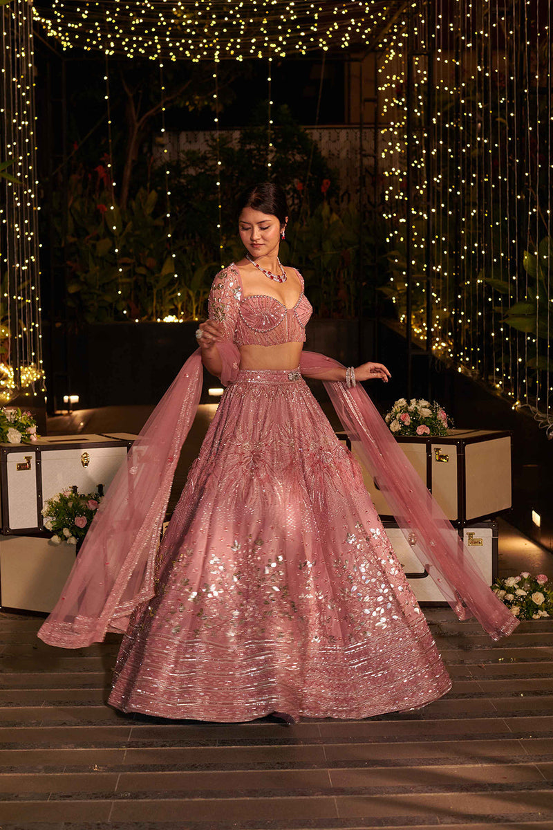 Rose Royal Lehenga Set