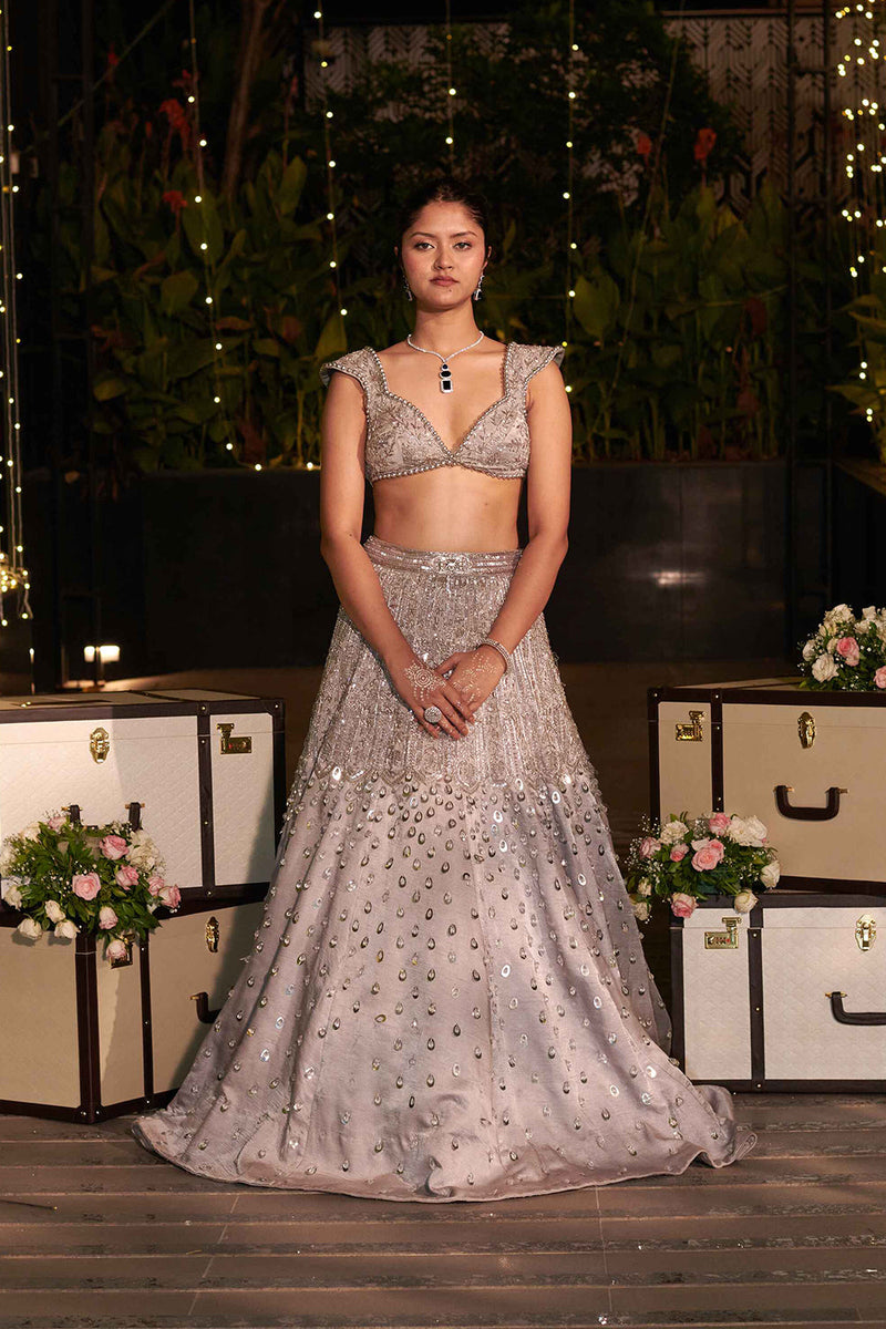Shahi Shimmer Lehenga Set