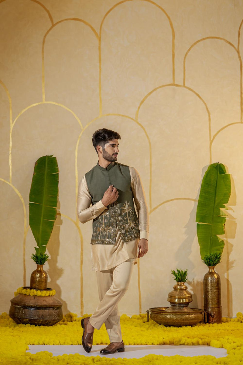 Gold Kurta Set