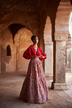 Manjari Lehenga Set