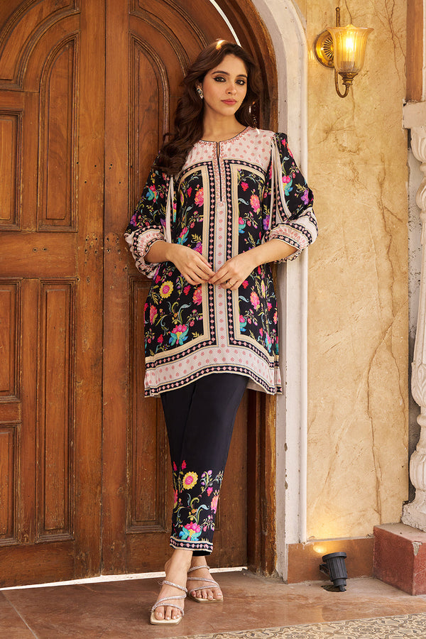 Khawaab Black Cord Set