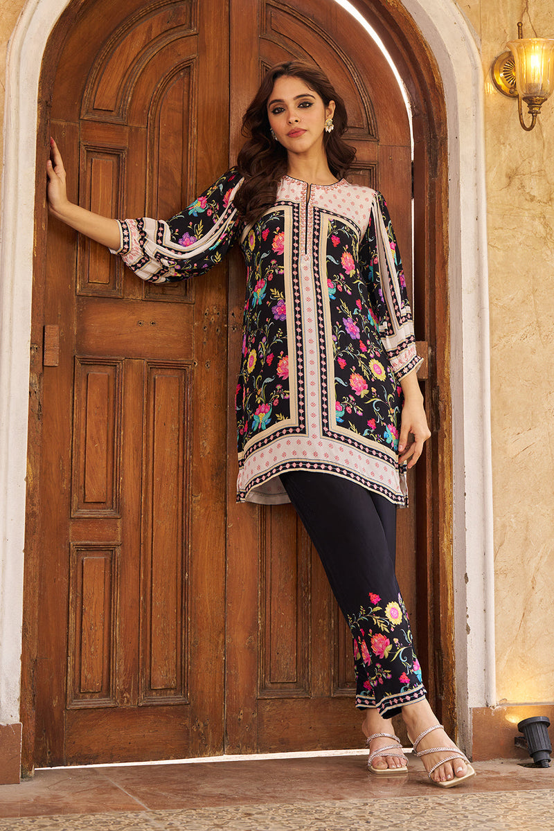 Khawaab Black Cord Set