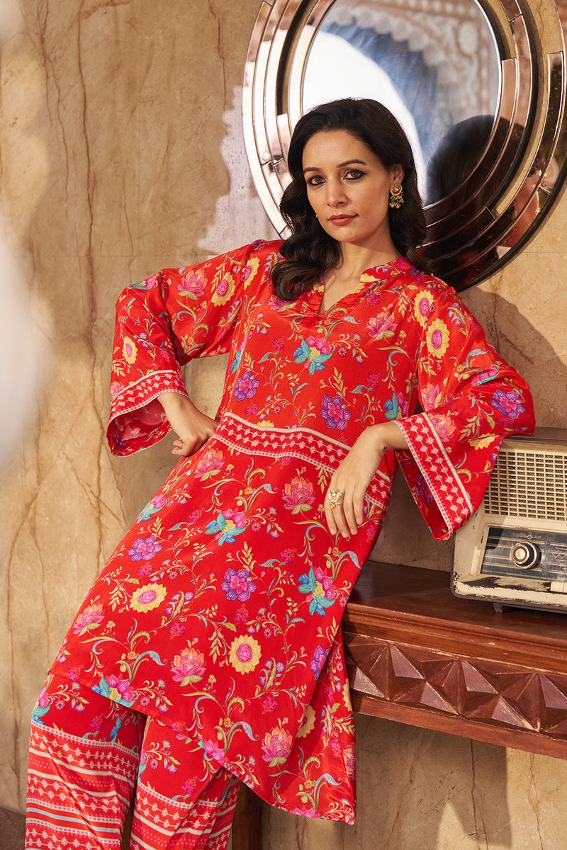 Ruya Burnt Orange Cord Set