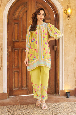 Khawaab Lime Cord Set