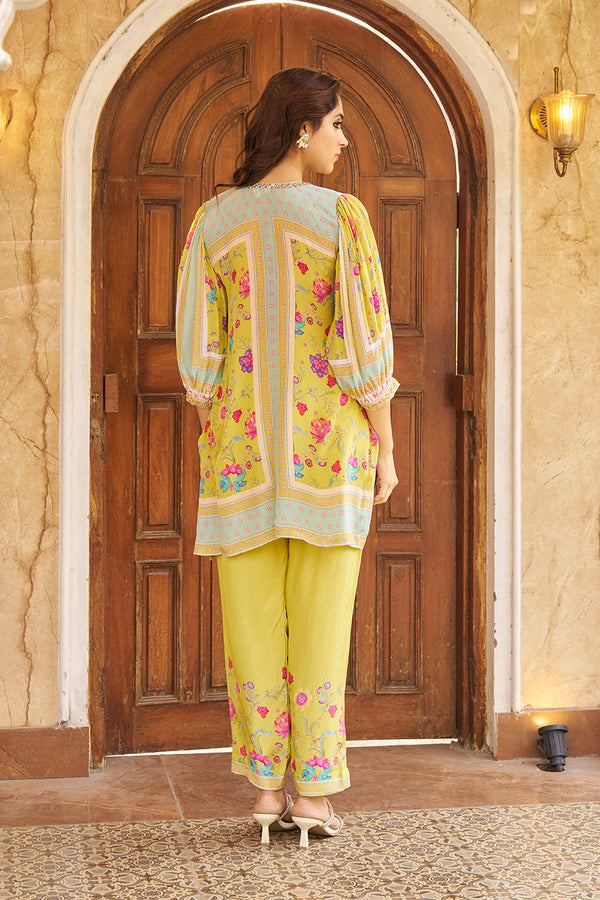 Khawaab Lime Cord Set