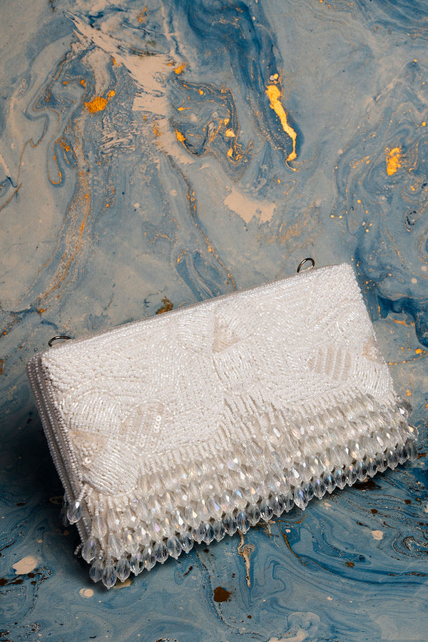 Ornate Radiance Kasse Snow Pearl