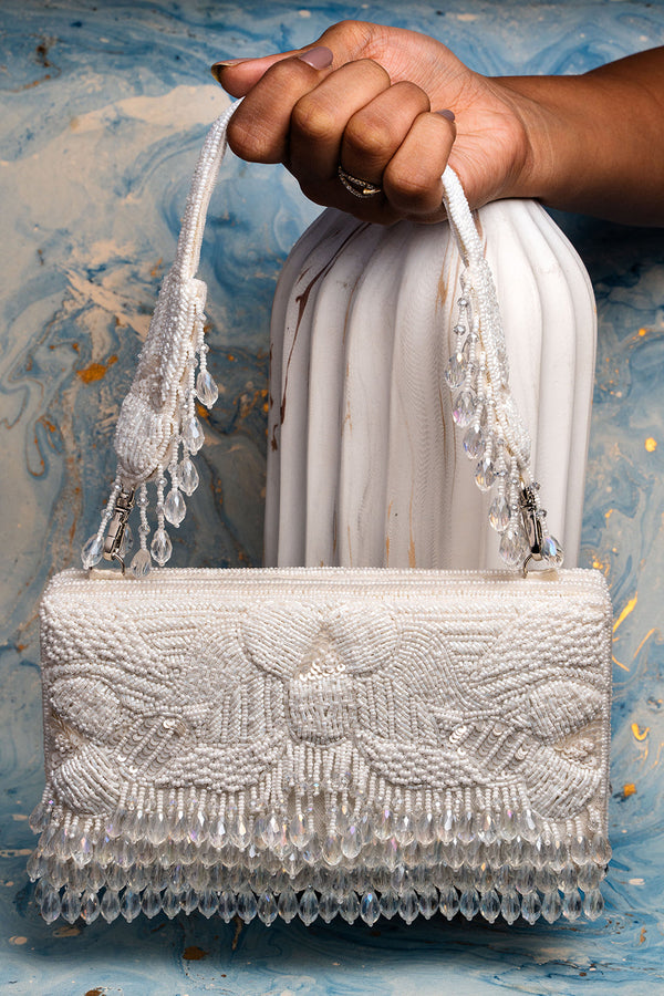 Ornate Radiance Kasse Snow Pearl