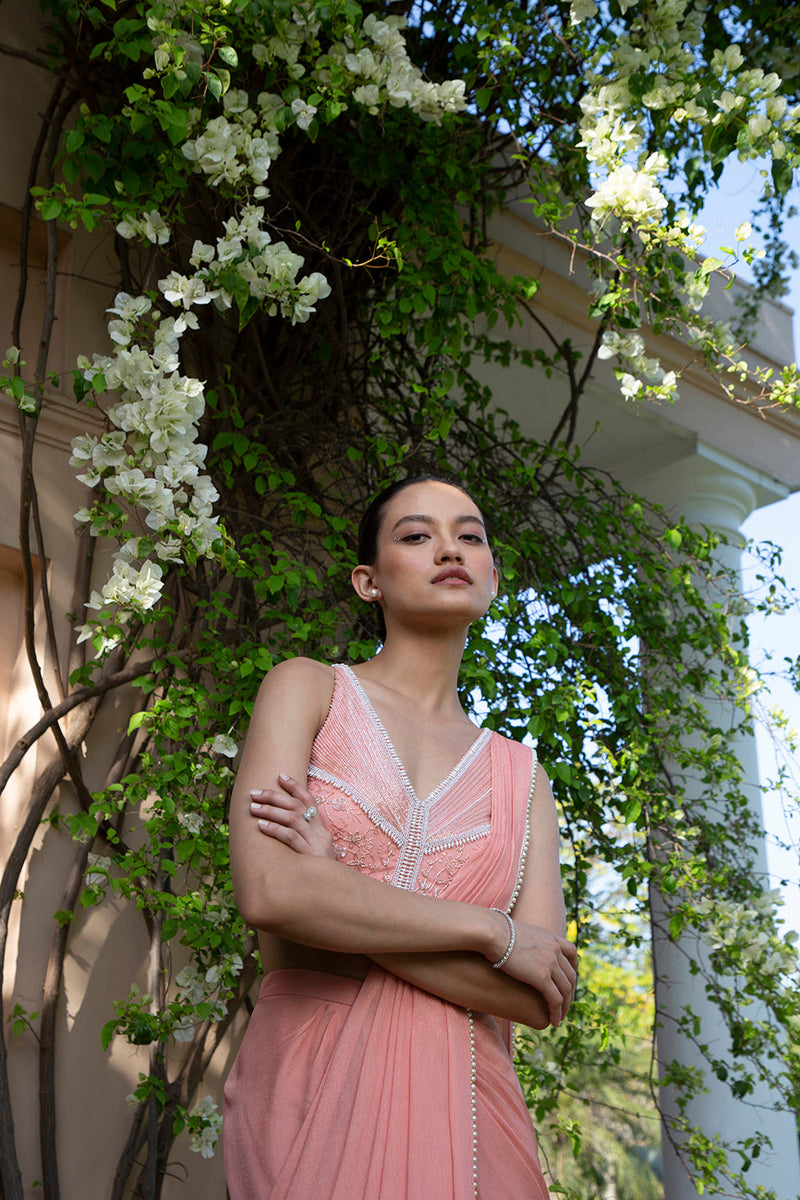 Peony Pre Draped Saree