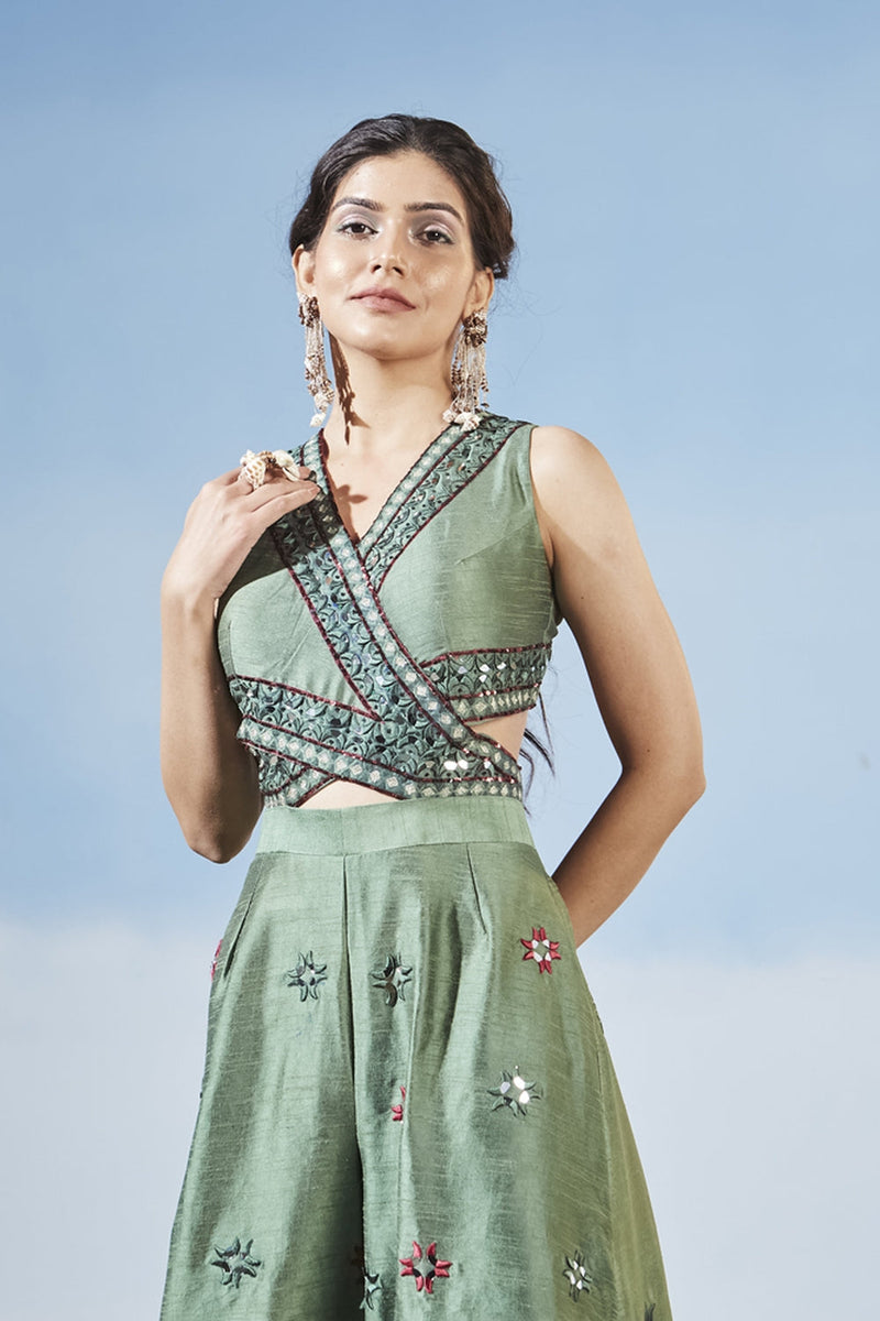Luscious Palm Jumpsuit