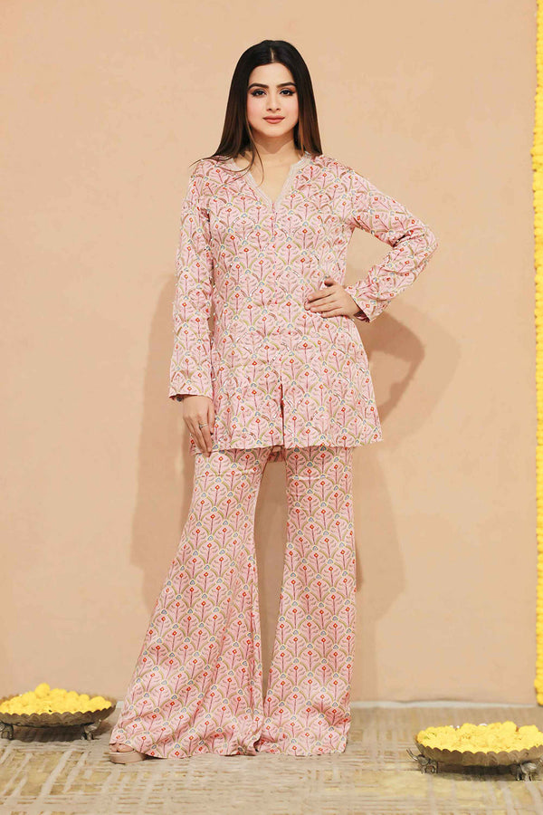 Kumud short jacket bell bottom