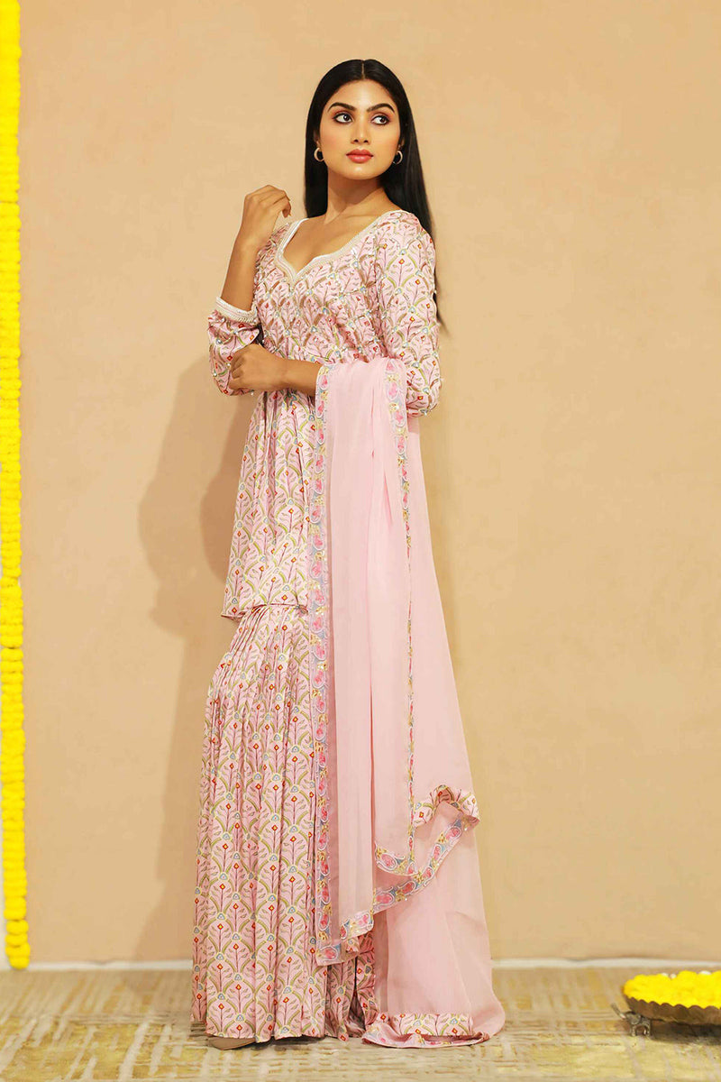 Gulzar Peplum garara