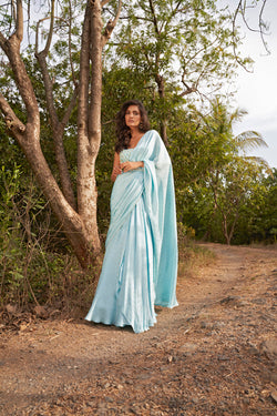 Sea Of Stars Saree Set