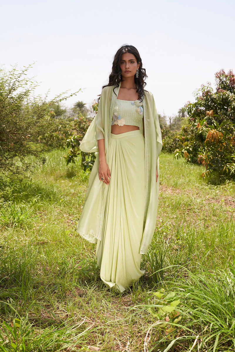 Olivine Skirt Set