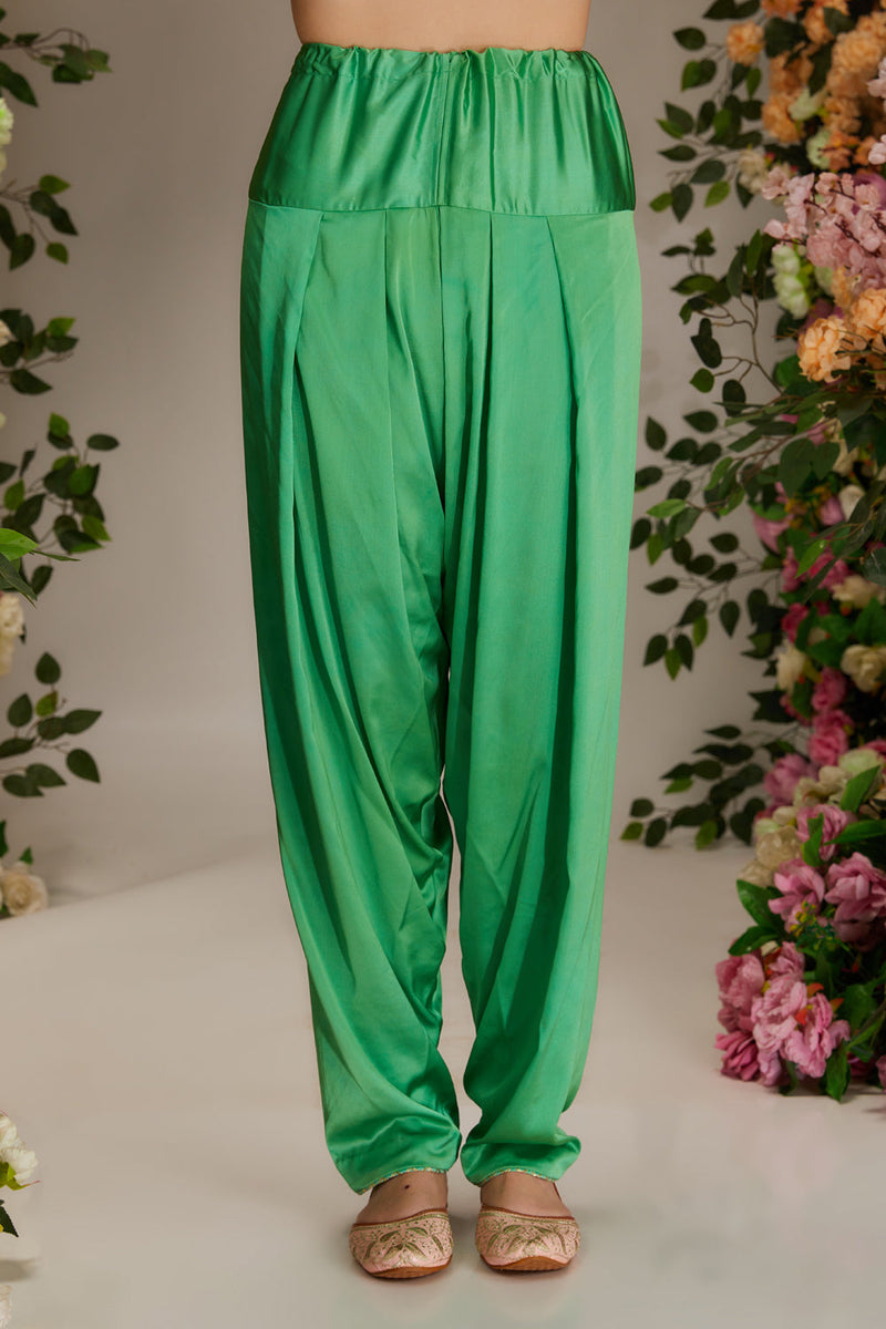 Green Kurta Set