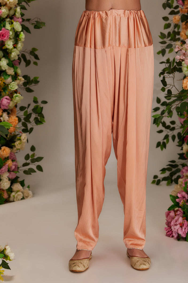 Peach Kurta Set