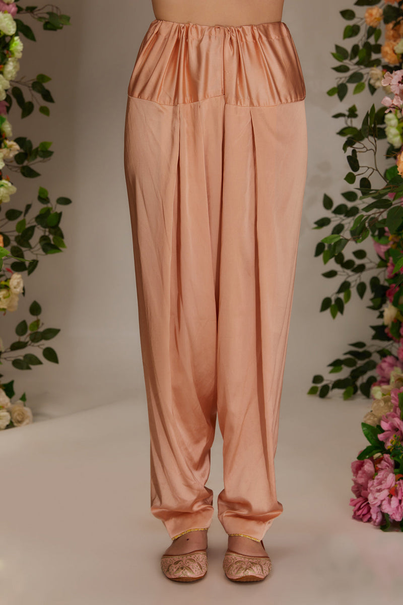 Peach Kurta Set