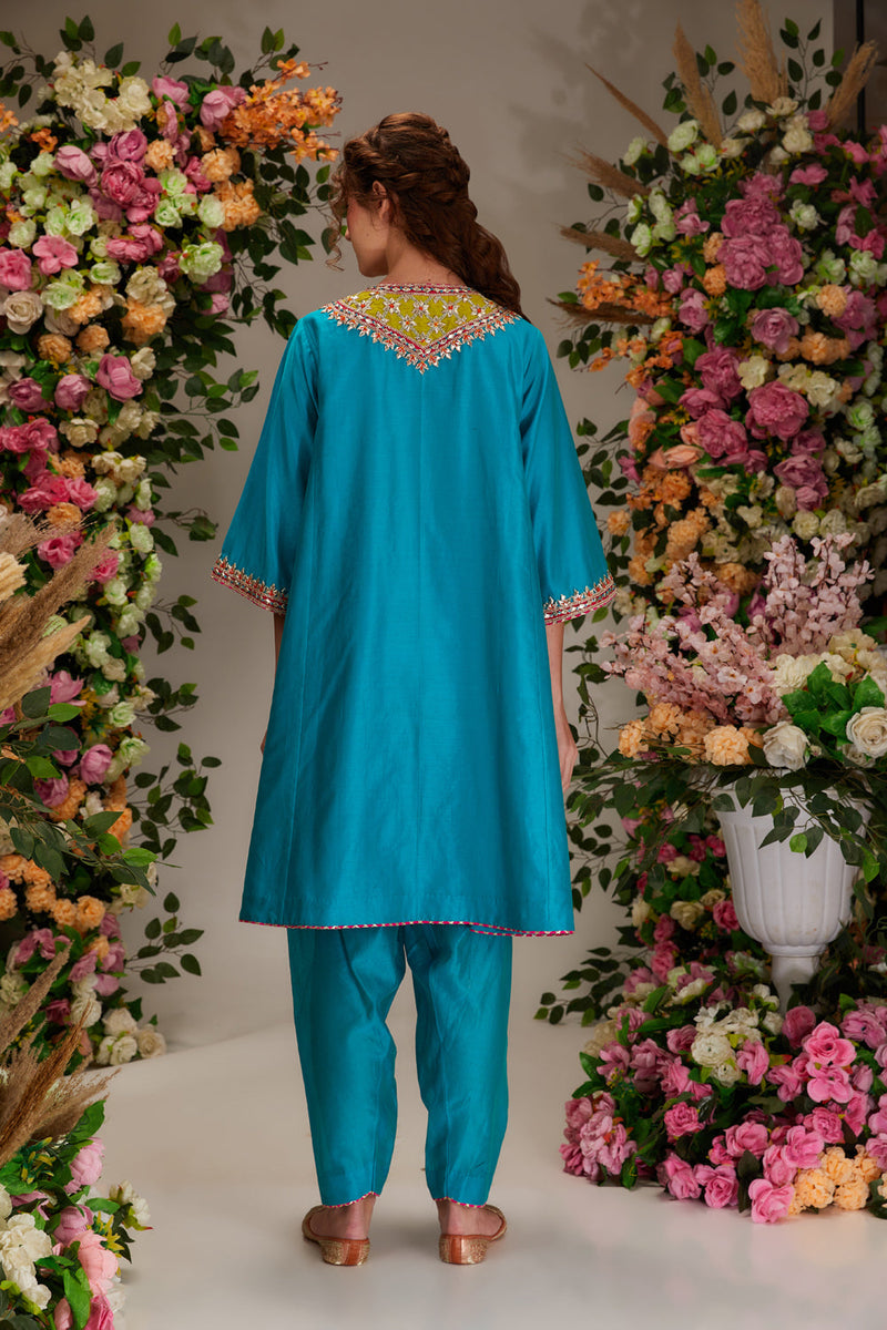 Blue Kurta Set