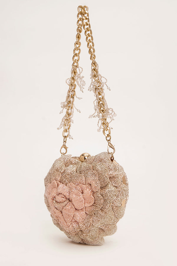 ISA BEADED HEART CLUTCH – MUTLIBLUSH